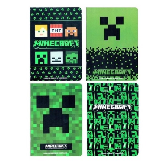 ZESZYT A5/60K LINIA MINECRAFT 3887 A'10 -zdjęcie numer 1