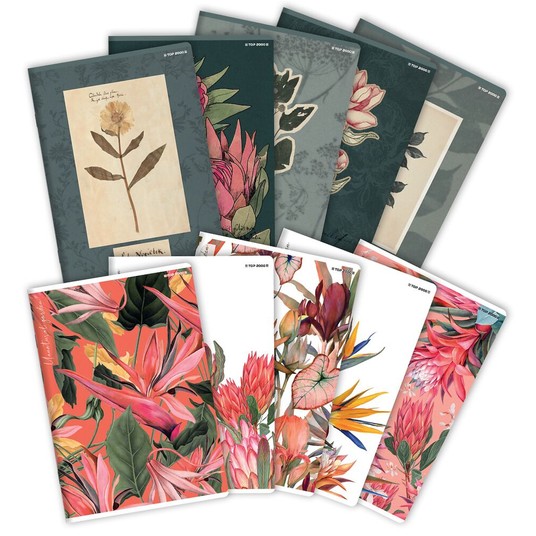 ZESZYT A5/80K LINIA TOP FLOWERS MIX 400169422 A'5 -zdjęcie numer 1