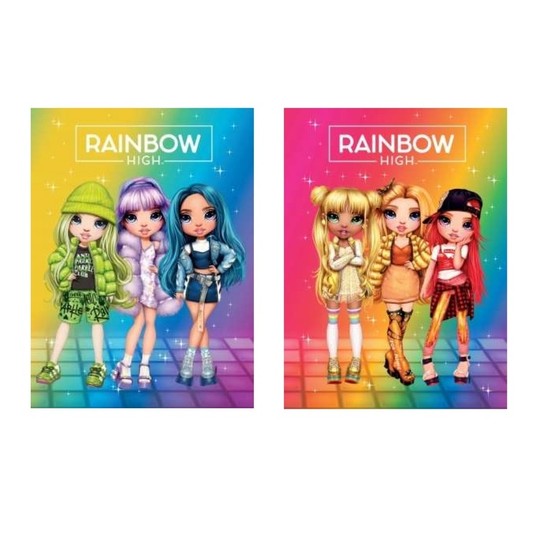 ZESZYT MO A5/16K KRATKA RAINBOW HIGH A'20 3021 -zdjęcie numer 1