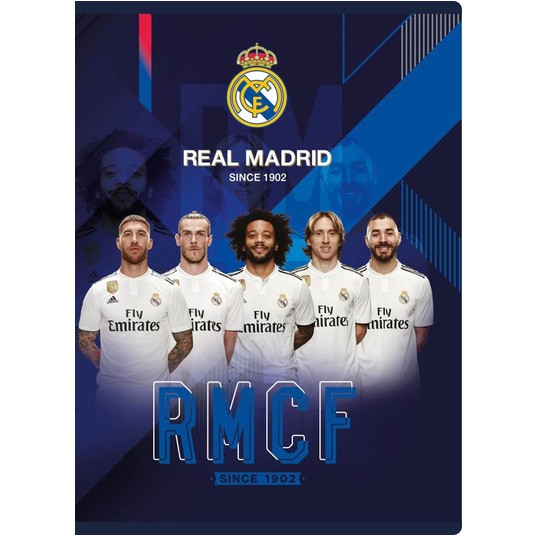 ZESZYT MO A5/32K LINIA REAL MADRID 5 2204 A'10 -zdjęcie numer 1