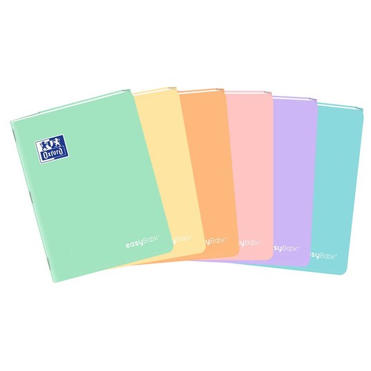 ZESZYT OXF EASYBOOK PASTEL A5/60K KRATKA 400161235 -zdjęcie numer 1