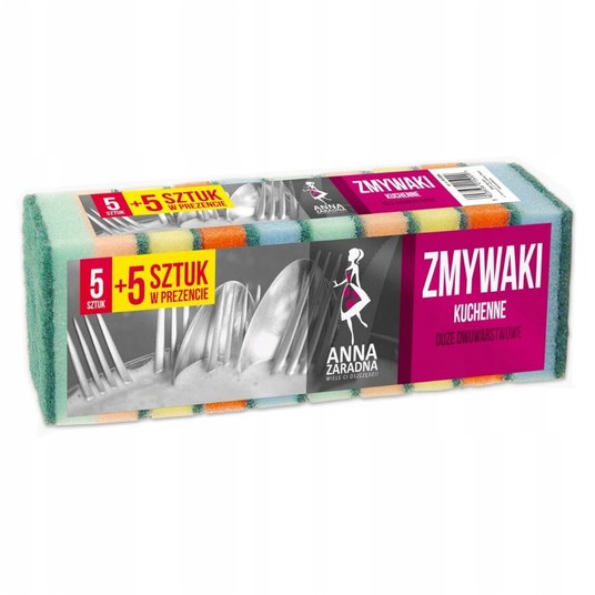 ZMYWAKI KUCHENNE 5SZT +5SZT GRATIS 5009 -zdjęcie numer 1