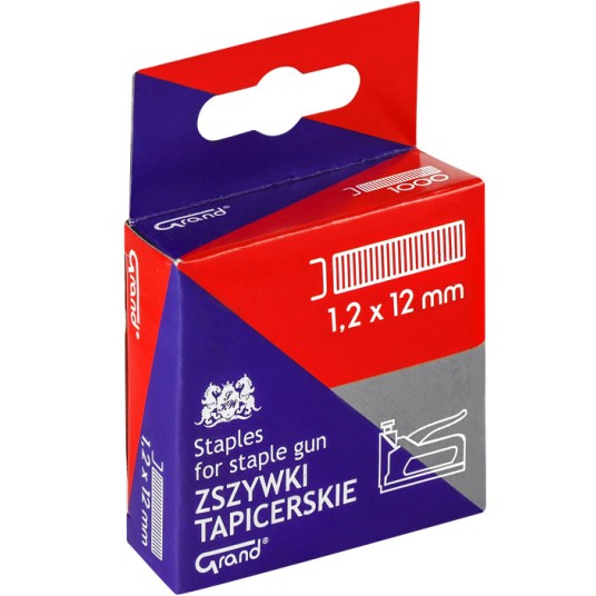 Zszywki do zszywacza tapicerskiego/takera 1,2x12 -zdjęcie numer 1