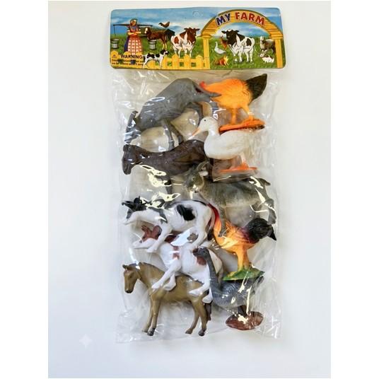 ZWIERZĄTKA WIEJSKIE POLYBAG 22X38CM 1678 -zdjęcie numer 1