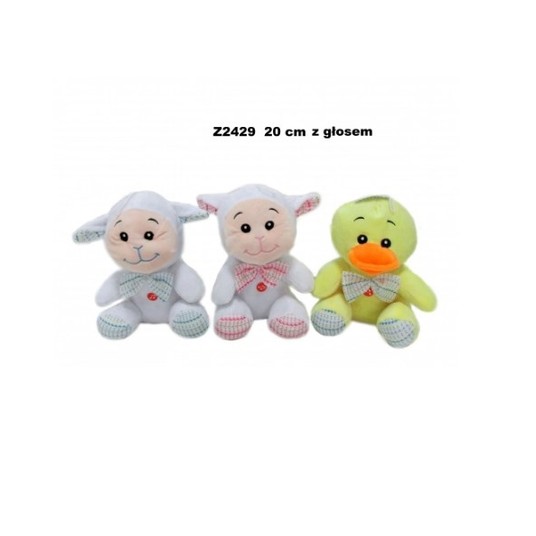 ZWIERZĘTA Z GŁOSEM 2 ASST 20CM 148094 -zdjęcie numer 1