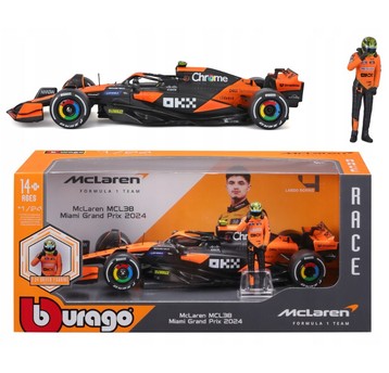 1:24 FORMULA WITH FIGURE MCLAREN MCL3