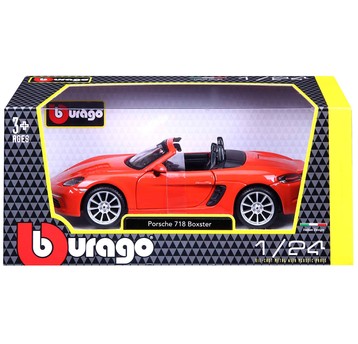 1:24 PORSCHE 718 BOXSTER ORANGE 0879