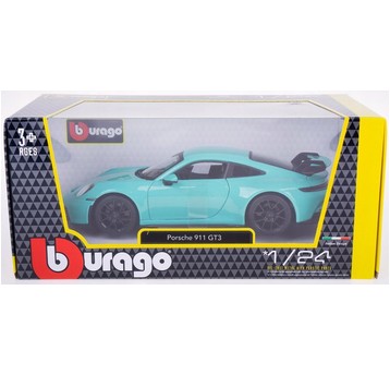 1:24 PORSCHE 911 GT3 MINT GREEN (12) 1043