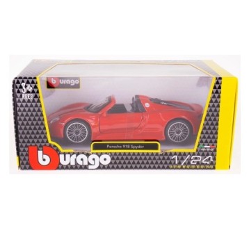 1:24 PORSCHE 918 SPYDER RED (12) 2733