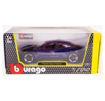 1:24 PORSCHE TAYCAN TURBO S BLUE 2764