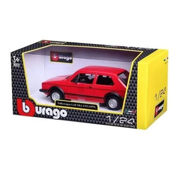 1:24 VOLKSWAGEN GOLF MK1 GTI 1979 RED (12) 0893