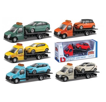 1:43 STREET FIRE FLATBED TRANSPORT 4003
