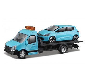 1:43 STREET FIRE FLATBED TRANSPORT W RENAULT CLIO