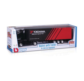 1:43 STREET FIRE HAULERS WITH TRAILER 4607