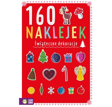 160 naklejek. Świąteczne dekoracje 3769