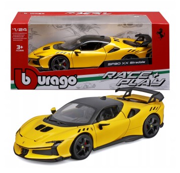 18-26032YL 1:24 FERRARI R & P (WITHOUT PLASTIC STA
