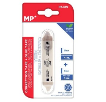 2 w 1 Korektor w taśmie oraz kaseta wymienna A'12