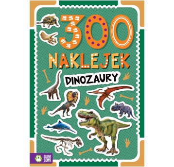 300 naklejek w2. Dinozaury 7750