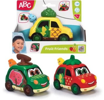 ABC OWOCOWY POJAZD 3 RODZAJE 1:32 4027