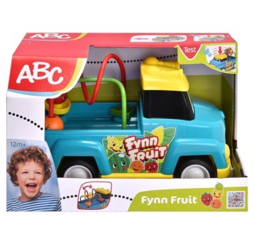 ABC OWOCOWY POJAZD ZE SZNURECZKIEM 30CM 4034