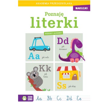 Akademia przedszkolaka. Poznaję literki. 0457