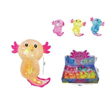 AKSOLOTL DO ŚCISKANIA 9CM 4-KOL 0387 A'12