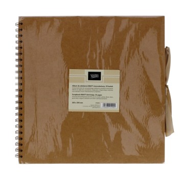 ALBUM DO ZDOBIENIA KRAFT C.BEŻOWY 305X305 MM,35 K