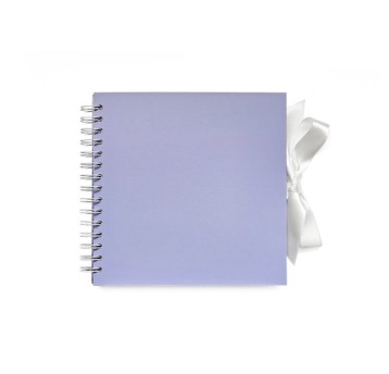 ALBUM DO ZDOBIENIA LAWENDOWY SATYN 205X205 35KARTE