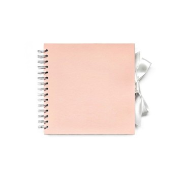 ALBUM DO ZDOBIENIA RÓŻOWY SATYNOWY 35KART 2438