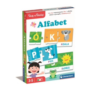 ALFABET UCZ SIĘ BAWIĄC CLEMENTONI 7665