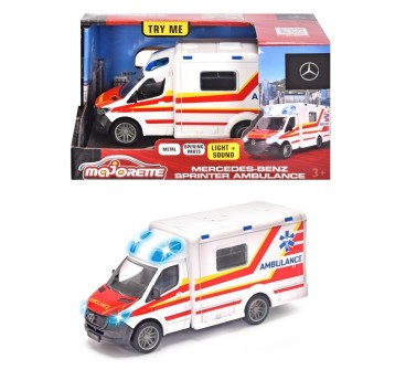 AMBULANS MERCEDES 12,5CM MAJORETTE GS 8823