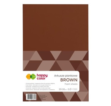 ARKUSZE PIANKOWE A4/5 ARK. BRĄZOWY 8853