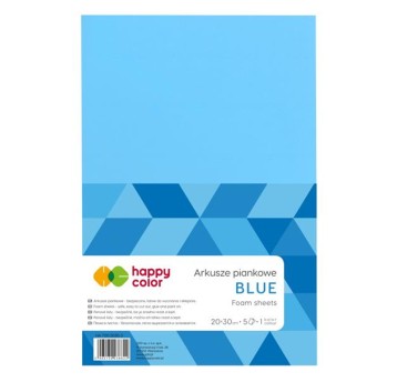 ARKUSZE PIANKOWE A4/ 5 ARK. NIEBIESKI 8822