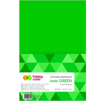 ARKUSZE PIANKOWE A4/5ARK CIEMNOZIELONE 7149