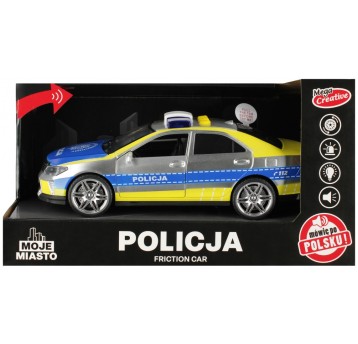 AUTO POLICJA B/O 30X17X14 MOJE MIASTO PLPL 5927