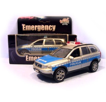 AUTO POLICJA PL 14CM PUDEŁKO 9668