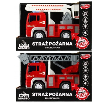 AUTO STRAZ B/O 24X16X12 MOJE MIASTO PLPL MC 2261