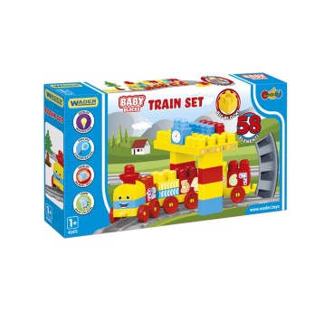 BABY BLOCKS KOLEJKA 2,24M 58EL 41471