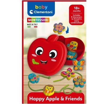BABY MONTESSORI JABŁKO I PRZYJACIELE 6328