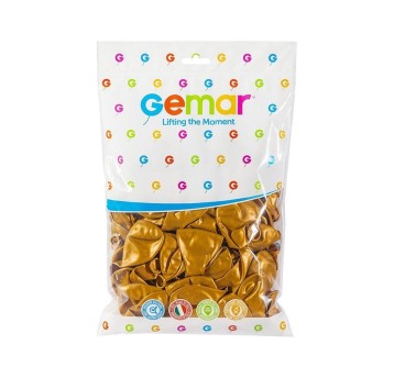 BALON 12' METAL ZŁOTY (100) 3914