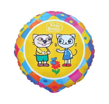 BALON FOLIOWY KICIA KOCIA I PACEK 18 CALI