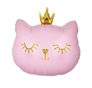BALON FOLIOWY KOTEK 42X39,5CM KK 4329