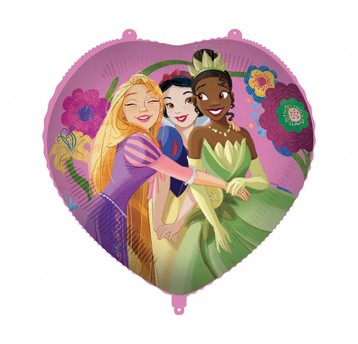 BALON FOLIOWY SERCE PRINCESS LIVE YOUR STORY 9900
