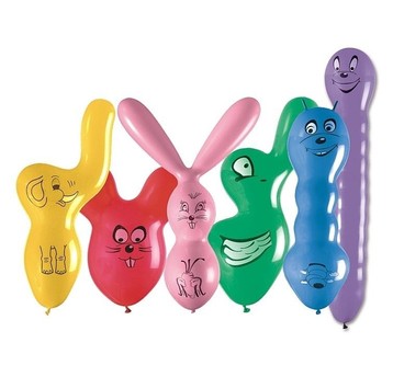 BALON KSZTAŁTY MIX 25SZT 9676