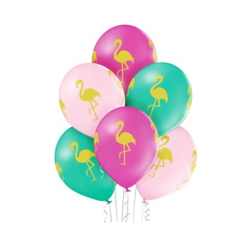 Balony BN06-254 - Flamingi - op.6szt.