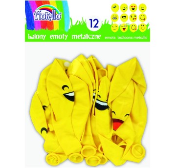 BALONY EMOTY PARTY FIORELLO METALICZNE (12) 4574