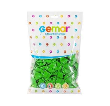 BALONY GEMAR 10" PASTELOWE ZIELONE 100SZT. 1212