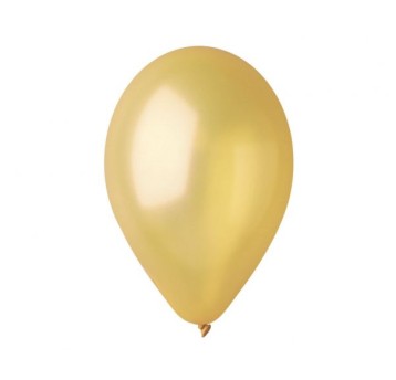 BALONY GEMAR 12" METALIK ZŁOTY DORATO 100SZT. 7417
