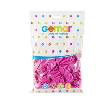 BALONY GM90 METAL 10" RÓŻOWE 33/ 100 szt.