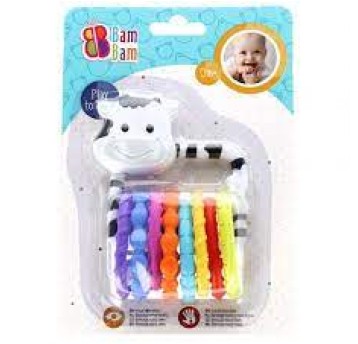 BAM BAM GRZECHOTKA KROWA Z KRĄŻKAMI 6413